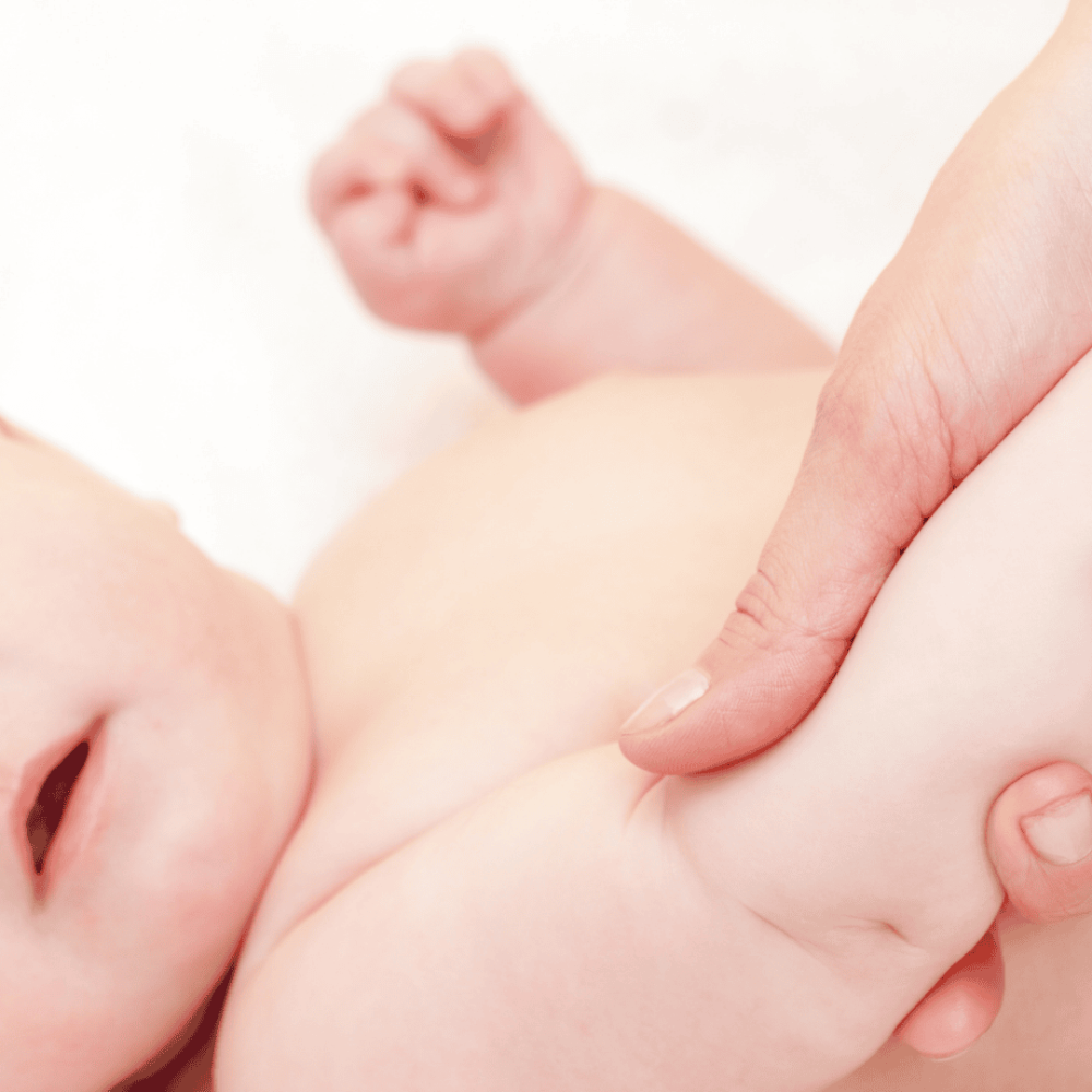Kleinkind- und Baby-Tuinamassage